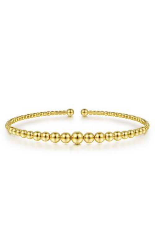 Gabriel & Co. Bujukan Cuff 14K Yellow Gold Bracelet BG4584-62Y4JJJ