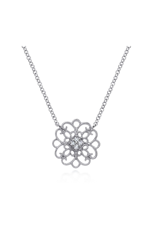 Gabriel & Co. Victorian Necklace NK4333SVJWSproduct image