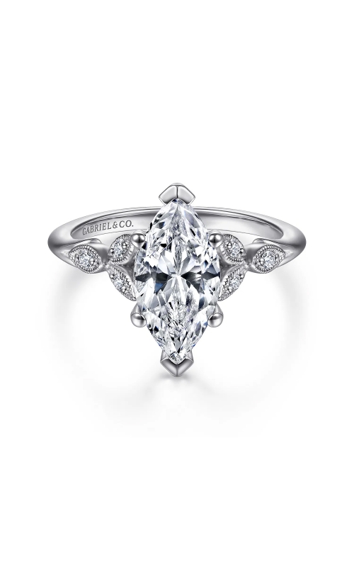 Gabriel & Co. Victorian Engagement Ring ER11721M6W44JJproduct image
