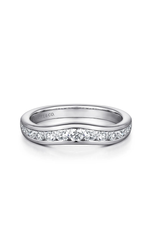 Gabriel & Co Contemporary Wedding Band AN10956W44JJproduct image