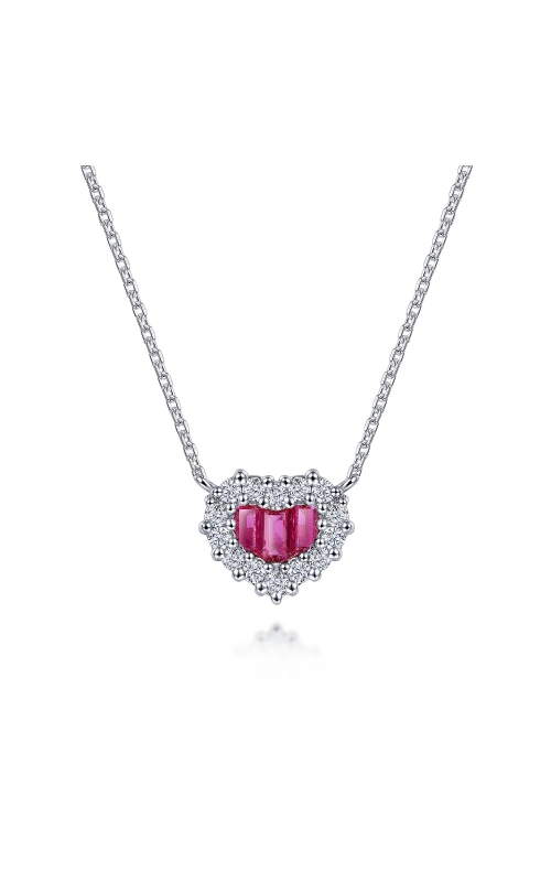 Gabriel & Co. Lusso Color Necklace NK1002W45RAproduct image