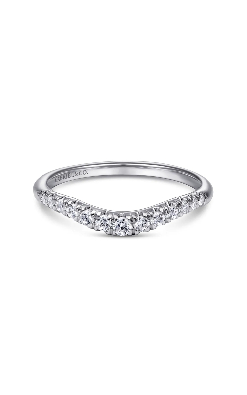 Gabriel & Co. Classic Wedding Band AN10963W44JJproduct image