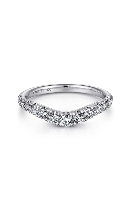 Gabriel & Co. Classic Wedding Band AN10958W44JJproduct image