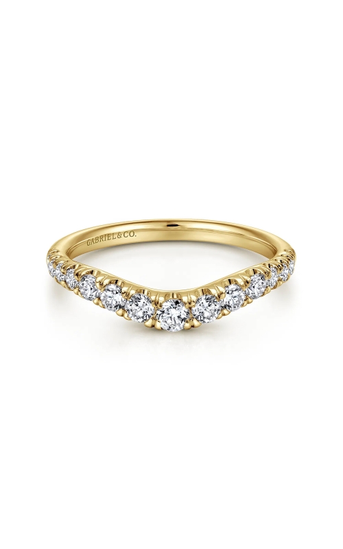 Gabriel & Co. Classic Wedding Band AN10958Y44JJproduct image
