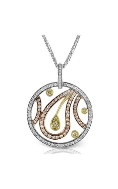 Simon G Paisley Pendant Mp1426 B