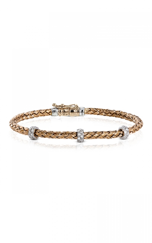 Simon G Woven Bracelet LB2093-Rproduct image