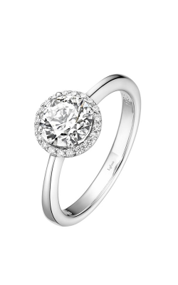 Lafonn Birthstone Halo Ring April Diamond BR001DAP05 product image