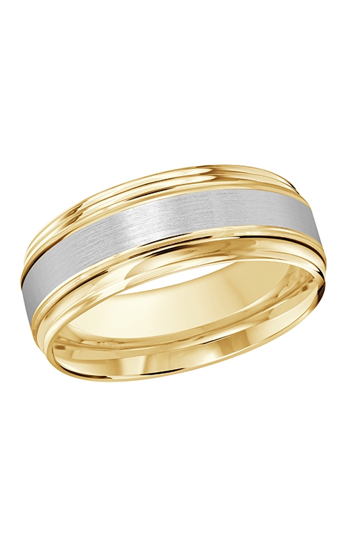 Malo Carved Wedding Band M3-009-8YWproduct image