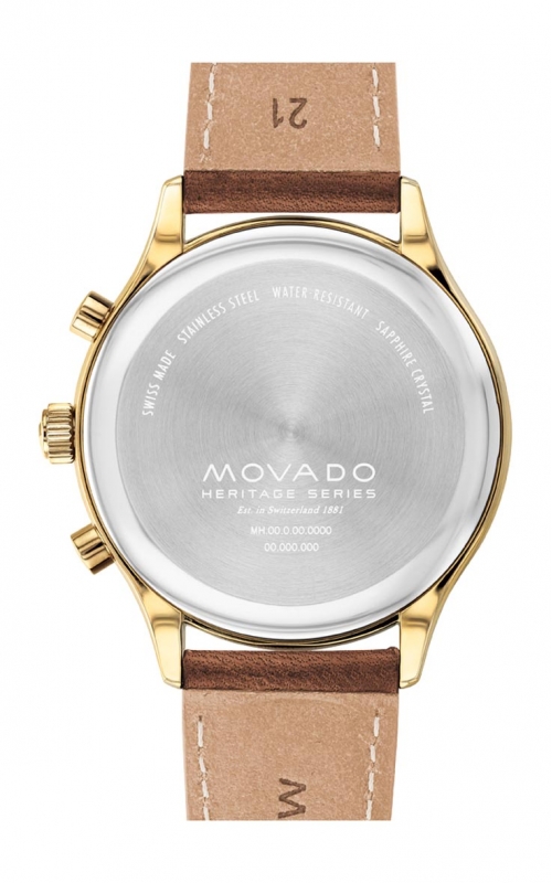 Movado  Heritage Series Calendoplan 3650148 3