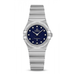 omega constellation blue