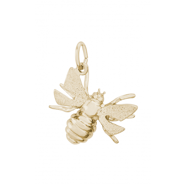 レンブラントBeeチャーム　並行輸入 Rembrandt Charms Chai Charm, 10K Yellow Gold［並行輸入品］