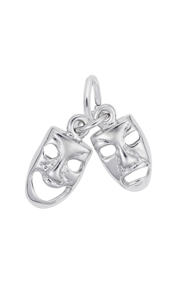 Rembrandt Charms Comedy & Tragedy Masks Accent Charm 0526 product image