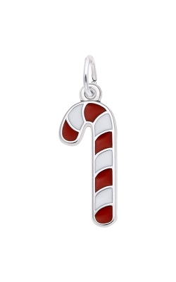 Rembrandt Charms Red & White Candy Cane Charm 2740 product image