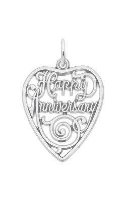 Rembrandt Charms Happy Anniversary Heart Charm 2892 product image