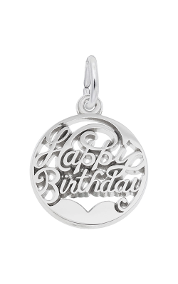 Rembrandt Charms Happy Birthday Open Disc Charm 3499 product image