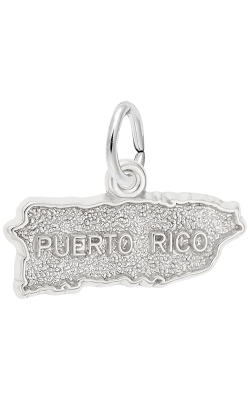 Rembrandt Charms Puerto Rico Map Charm 3643 product image