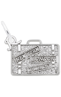Rembrandt Charms New York, London, Paris, Suitcase Charm 3714 product image