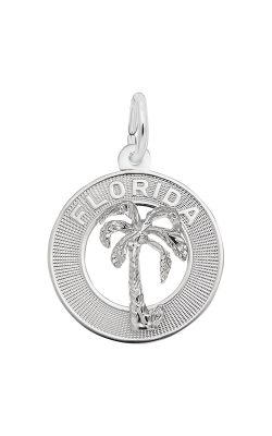 Rembrandt Charms Florida Palm Tree Ring Charm 4398 product image