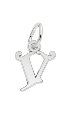 Rembrandt Charms Curly Initial V Accent Charm 4765-022 product image