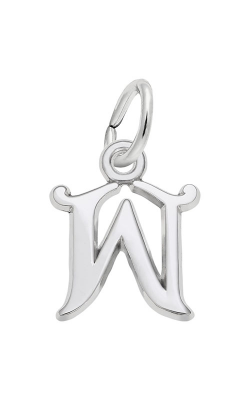 Rembrandt Charms Curly Initial W Accent Charm 4765-023 product image