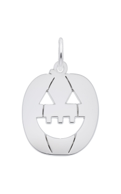 Rembrandt Charms Flat Jack O' Lantern Charm 7717 product image