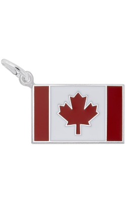 Rembrandt Charms Painted Canadian Flag Charm 8125 product image