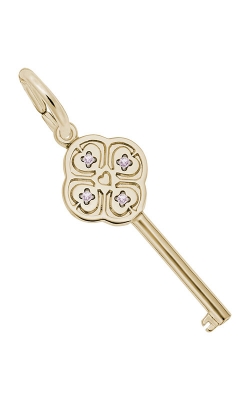 Rembrandt Charms Key To My Heart Stone Charm 8410-010 product image