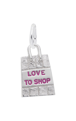 Rembrandt Charms Love To Shop Bag Charm 8425 product image