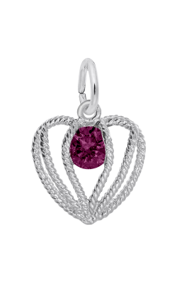 Rembrandt Charms Held In Love Heart Charm July 1850 product image