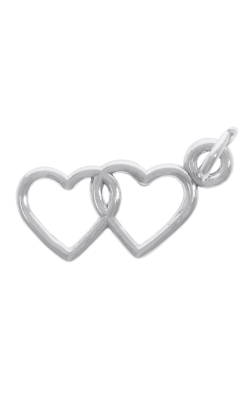 Rembrandt Charms Two Hearts Entwined Charm 1913 product image