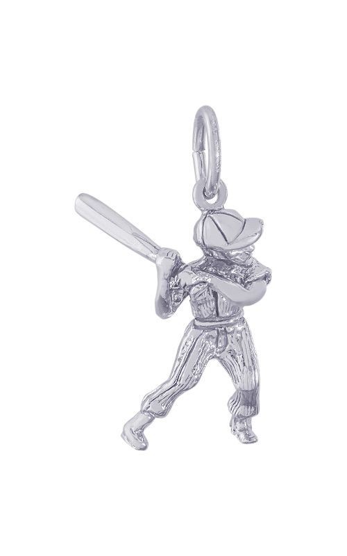 Rembrandt Charms Baseball Player Charm 1786 Rembrandt Charms Baseball Player Charm 1786product image