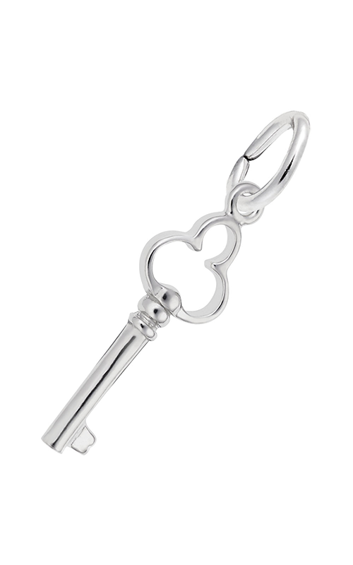 Rembrandt Charms Antique Trefoil Key Accent Charm 0441product image