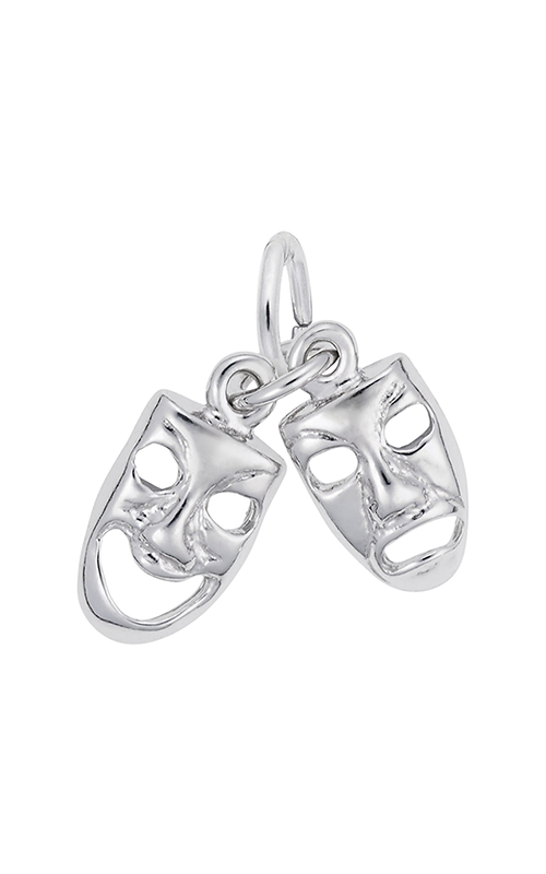 Rembrandt Charms Comedy & Tragedy Masks Accent Charm 0526product image