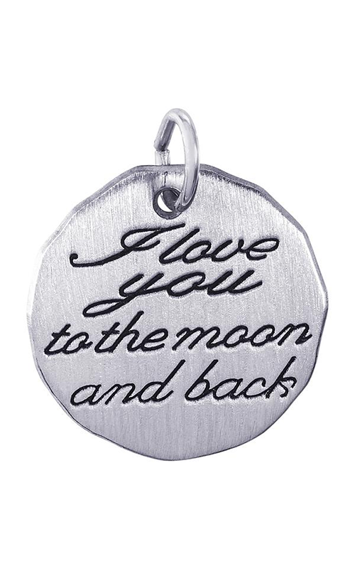 Rembrandt Charms I Love You To The Moon And Back Charm Tag 1535product image