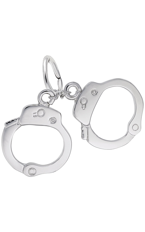 Rembrandt Charms Handcuffs Charm 1646 Rembrandt Charms Handcuffs Charm 1646product image