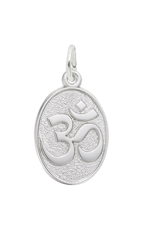Rembrandt Charms Yoga Symbol Oval Disc Charm 2693product image
