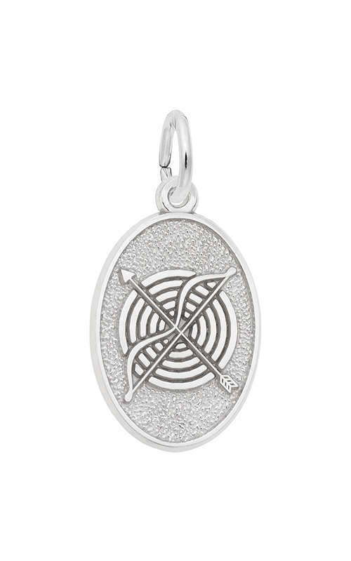 Rembrandt Charms Archery Oval Disc Charm 3477 Rembrandt Charms Archery Oval Disc Charm 3477product image