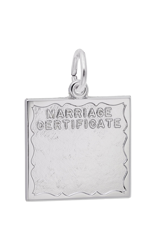 Rembrandt Charms Marriage Certificate Charm 3491product image