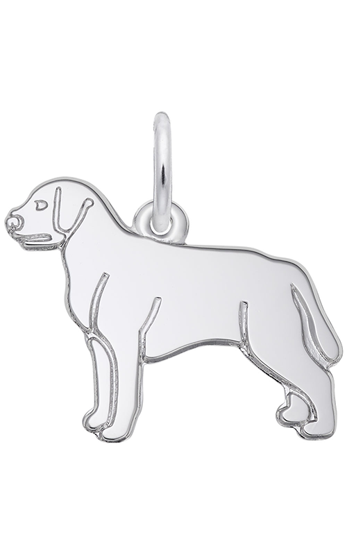 Rembrandt Charms Flat Labrador Retriever Dog Charm 3790product image