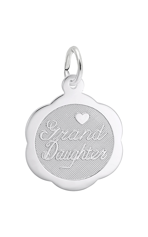 Rembrandt Charms Granddaughter Scalloped Disc Charm 6499product image