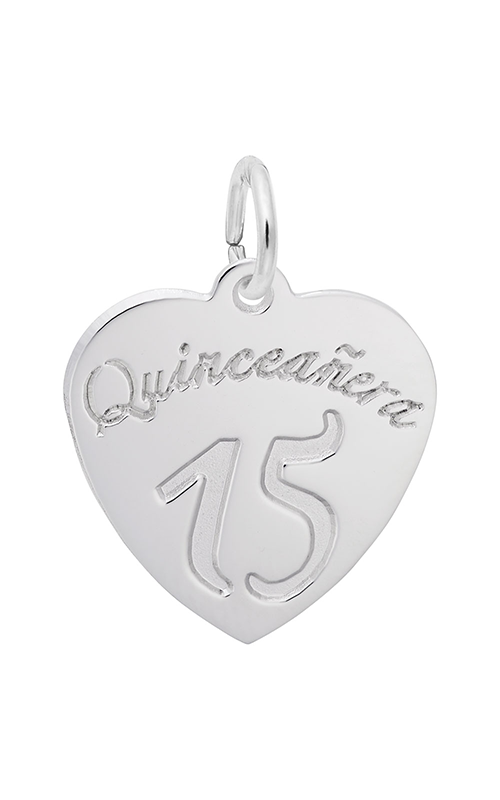 Rembrandt Charms Quinceanera Heart Charm 8377product image
