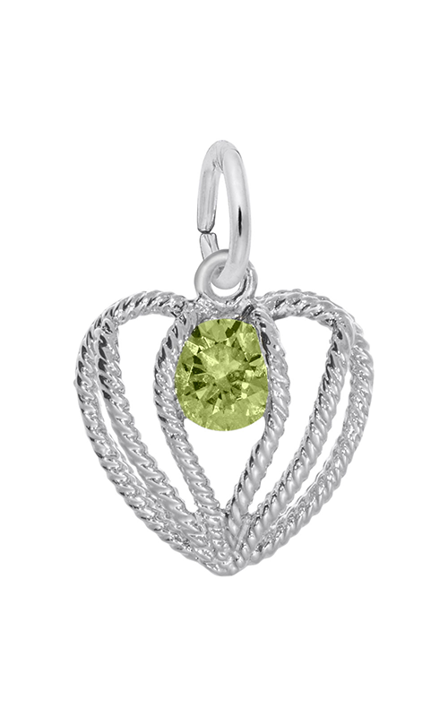 Rembrandt Charms Held in Love Heart Charm August 1850 Rembrandt Charms Held in Love Heart Charm August 1850product image