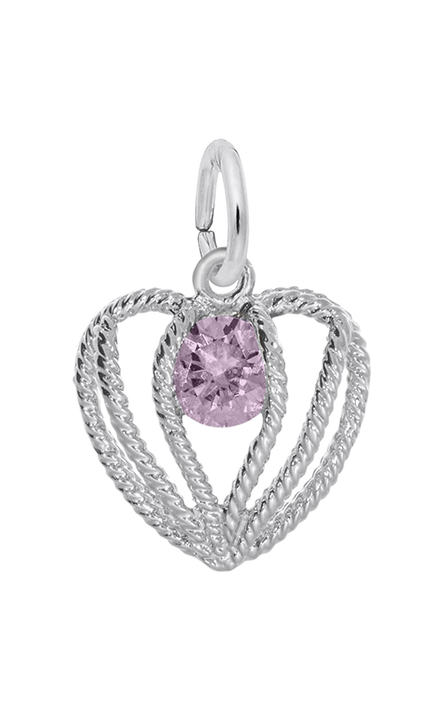 Rembrandt Charms Held in Love Heart Charm October 1850 Rembrandt Charms Held in Love Heart Charm October 1850product image