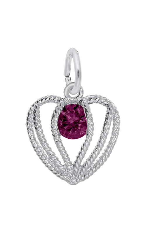 Rembrandt Charms Held in Love Heart Charm July 1850product image