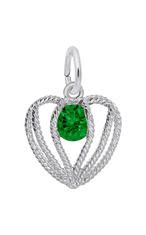 Rembrandt Charms Held in Love Heart Charm May 1850product image