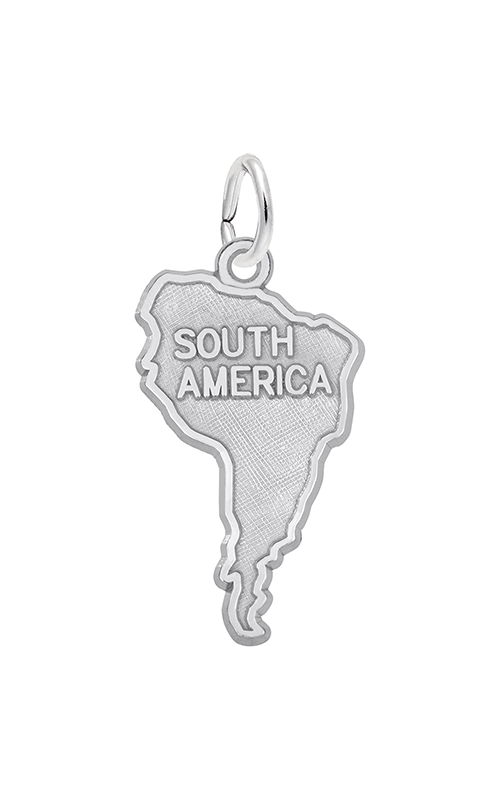 Rembrandt Charms South America Map Charm 1883product image