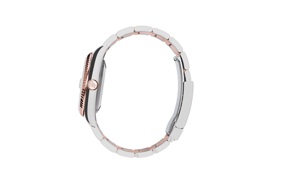 Rolex Datejust in Everose Rolesor - combination of Oystersteel and Everose gold M126231-0028 at Build