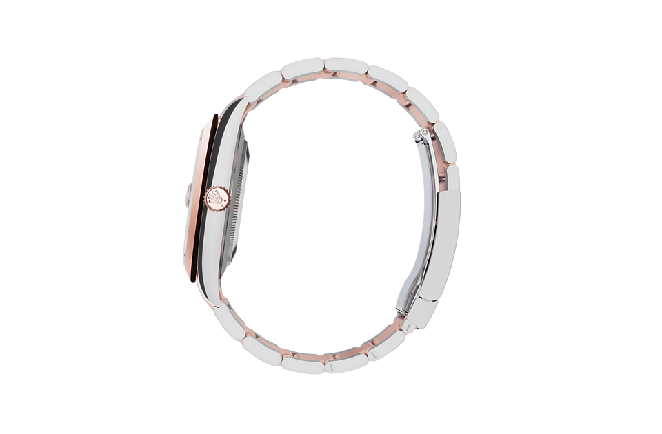 Rolex Datejust in Everose Rolesor - combination of Oystersteel and Everose gold M126301-0019 at Build