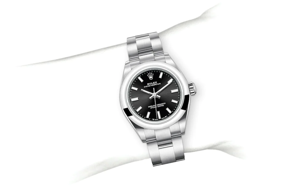 Rolex Oyster Perpetual in Oystersteel M276200-0002 at Build