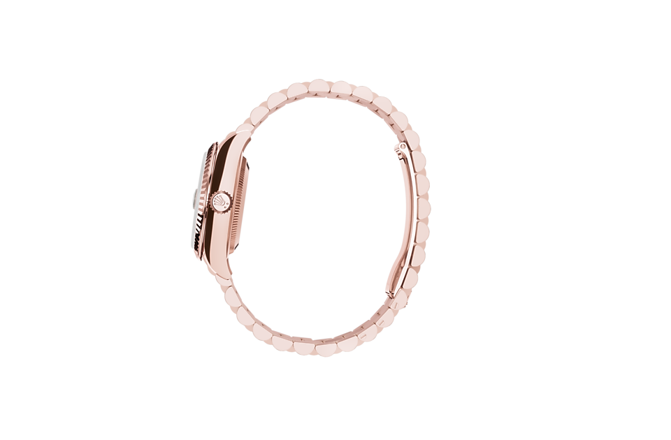 Rolex Lady-Datejust in 18 ct Everose gold M279175-0029 at Build